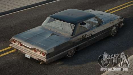 Chevrolet impala 4 Door Dirt Black Revel para GTA San Andreas