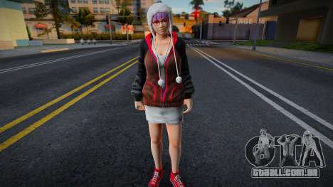 Dead Or Alive 5 - Ayane (Costume 4) 6 para GTA San Andreas