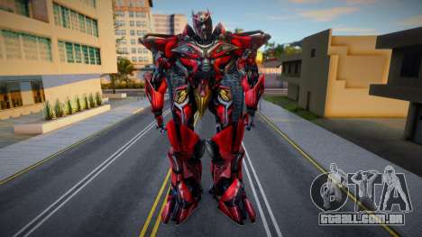 Transformer Real Size 8 para GTA San Andreas