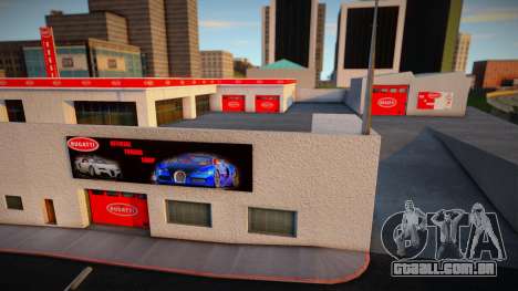 Bugatti Car ShowRoom para GTA San Andreas