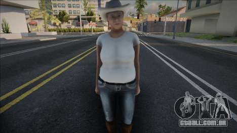 Dwfolc HD with facial animation para GTA San Andreas