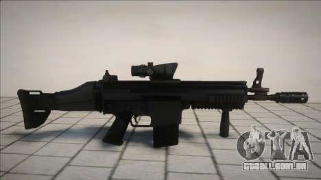Battlefield 3 Scar-H 1 para GTA San Andreas