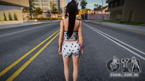 DOAXVV Koharu - Love Pijama Set Happy Valentines para GTA San Andreas