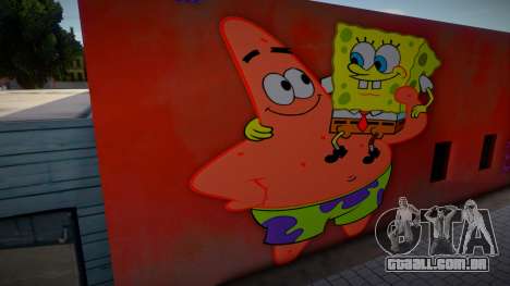 Spongebob Wall 5 para GTA San Andreas