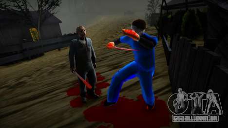 Jason Vorhees vs Michael Myers (TheSilentSaw Sty para GTA San Andreas