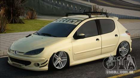 206 RC Beige para GTA San Andreas