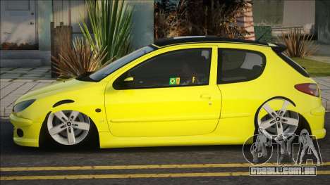 Peugeot 206 Sport Yellow para GTA San Andreas
