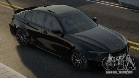BMW G20 330İ Preto para GTA San Andreas