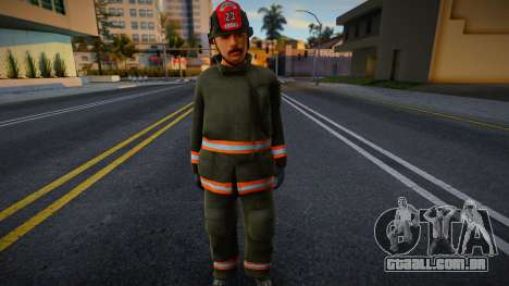 Sffd1 with facial animation para GTA San Andreas