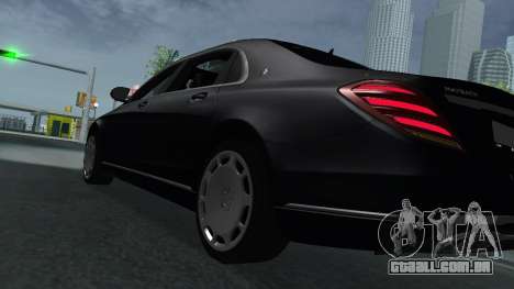 Mercedes-Benz Maybach S650 Preto para GTA San Andreas