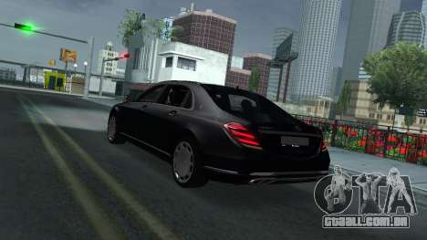 Mercedes-Benz Maybach S650 Preto para GTA San Andreas