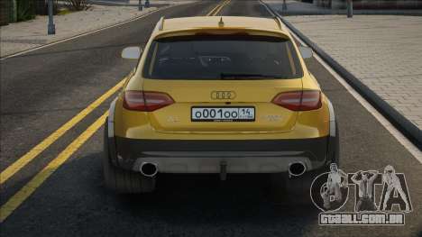 Audi A4 Allroad Quattro Yellow para GTA San Andreas