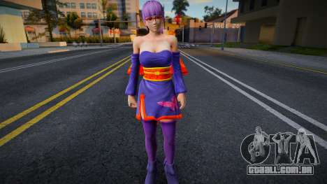 Dead Or Alive 5 - Ayane (Costume 3) v6 para GTA San Andreas