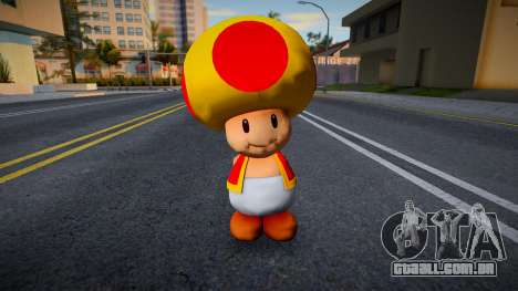 Tod Traje Rojo de Super Mario 3D World de Wii U para GTA San Andreas