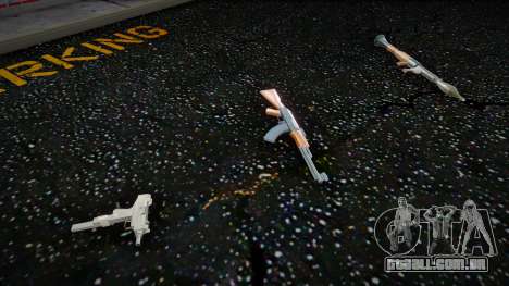 Pickups Mod GTA 4 Style On the ground (Without L para GTA San Andreas