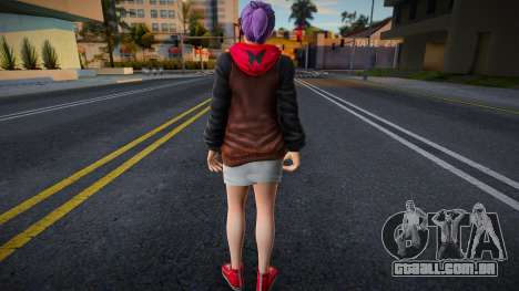 Dead Or Alive 5 - Ayane (Costume 4) 8 para GTA San Andreas