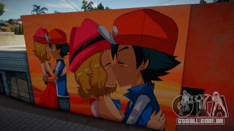 AmourShipping Mural 2 para GTA San Andreas