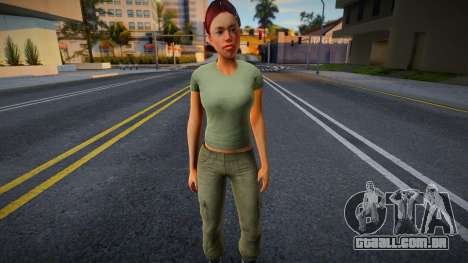 Helena HD with facial animation para GTA San Andreas