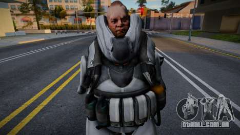 Soldado Rhino Traje Blanco de Dirty Bomb para GTA San Andreas