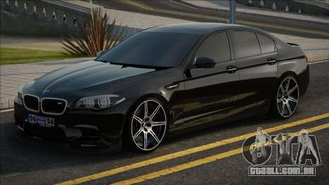 BMW M5 F10 Black para GTA San Andreas