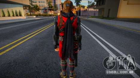 Dead Or Alive 5 - Hayate (Costume 3) v4 para GTA San Andreas