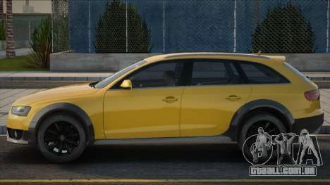 Audi A4 Allroad Quattro Yellow para GTA San Andreas