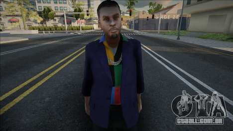 Andre HD with facial animation para GTA San Andreas