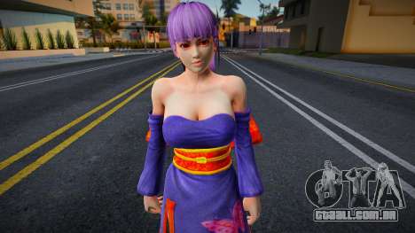 Dead Or Alive 5 - Ayane (Costume 3) v7 para GTA San Andreas