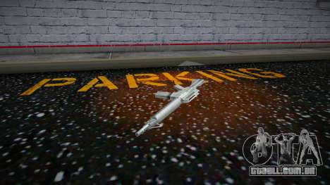 Pickups Mod On the ground (Text Ammo Money) para GTA San Andreas