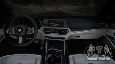 BMW G20 330İ Preto para GTA San Andreas