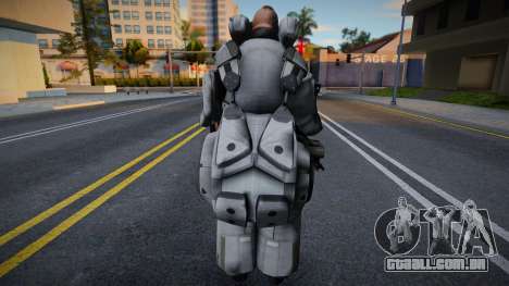 Soldado Rhino Traje Blanco de Dirty Bomb para GTA San Andreas