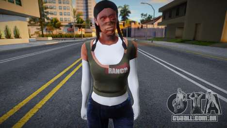 Dnmylc HD with facial animation para GTA San Andreas
