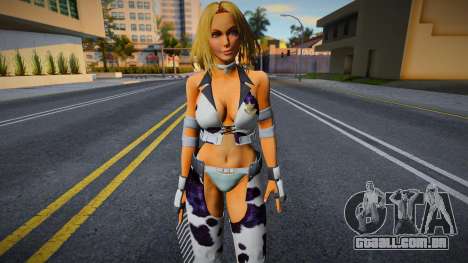 Dixie Clemets (Rumble Roses XX) para GTA San Andreas