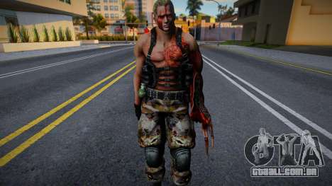 Jack Krauser HD version Retuxtured v7 para GTA San Andreas