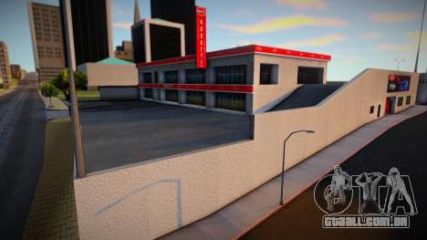 Bugatti Car ShowRoom para GTA San Andreas