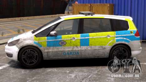 Ford Galaxy Irish Garda Traffic Corps para GTA 4