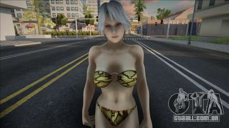 Dead Or Alive 5 - Christie (Player Swimwear) v5 para GTA San Andreas
