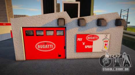 Bugatti Car ShowRoom para GTA San Andreas