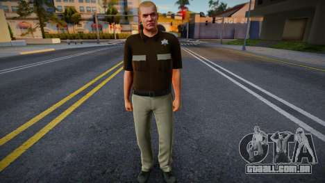 New Cop HD with facial animation v1 para GTA San Andreas