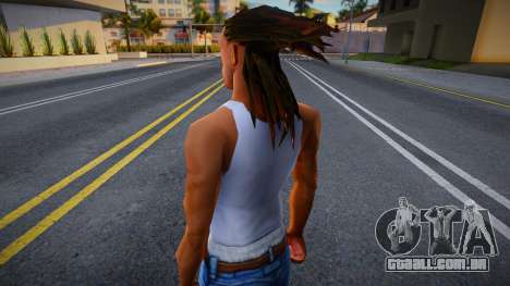 Dreads for CJ para GTA San Andreas