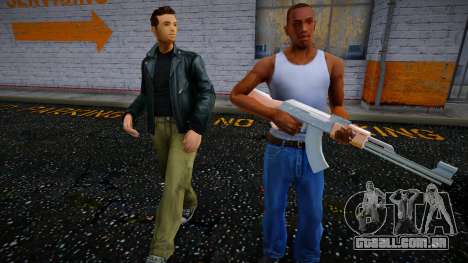 Call Claude from GTA III for your protection para GTA San Andreas