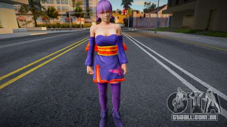 Dead Or Alive 5 - Ayane (Costume 3) v1 para GTA San Andreas