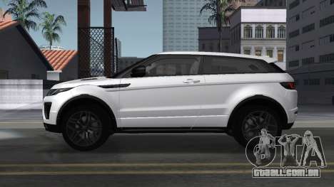 Range Rover Evoque (YuceL) para GTA San Andreas