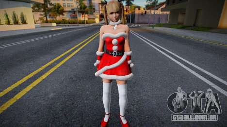Dead Or Alive 5U - Marie Rose Santa Helper para GTA San Andreas
