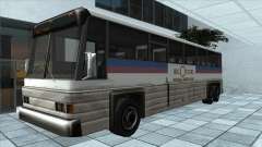 Ônibus básico com inscrições internas e polonesas para GTA San Andreas