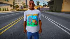 Lucky Block Chalenge Game T-Shirt para GTA San Andreas
