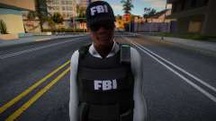 Bmymoun FBI HD with facial animation para GTA San Andreas