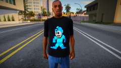 Shirt Megaman para GTA San Andreas