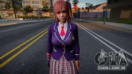 Dead Or Alive 5 Honoka Last Round - C1 School para GTA San Andreas