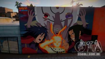 Dinding Naruto Shippuden Wall Naruto Shippuden para GTA San Andreas